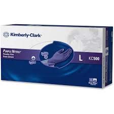 Kimberly Clark KC500 Nitrile Gloves (Purple, Large) - Pack of 100