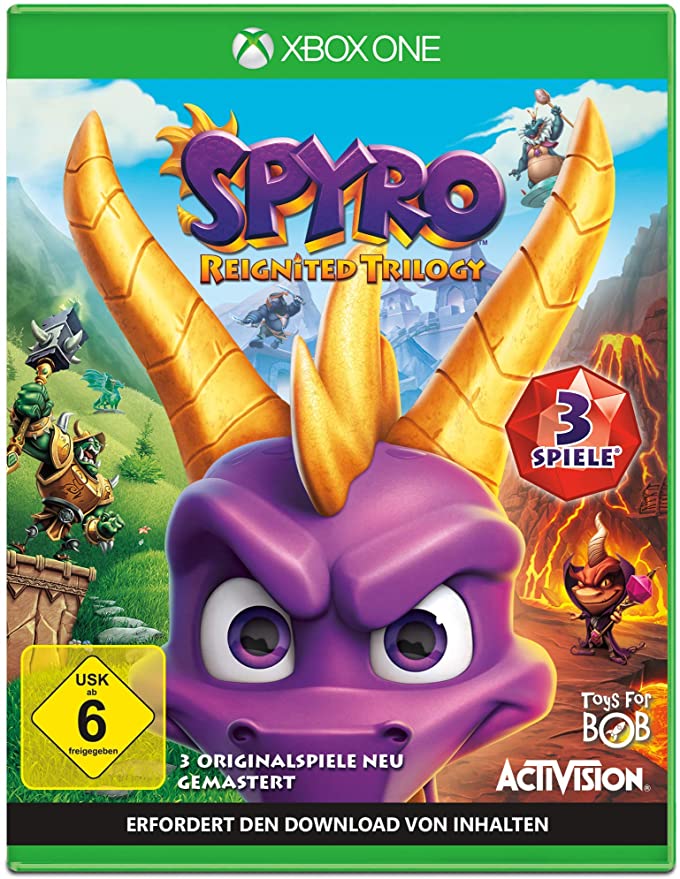 Spyro Reignited Trilogy - [Xbox One] (German Version)