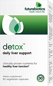 Futurebiotics Detox Daily Liver Support, 60 Vegetarian Capsules