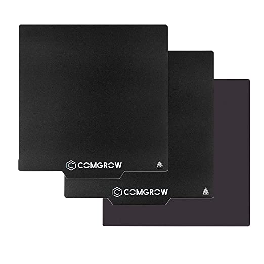 Comgrow Magnetic 3D Printer Build Surface Ultra Flexible Removable Heated Bed Cover for Ender 3/Ender 3 pro/Ender 5 3D Printer 235X235MM