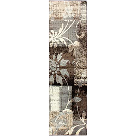 Superior Pastiche Collection Rug Runner - Jute Backing, Geometric Modern Rug Runner, Neutral Color, Affordable Rug, 2'7" x 8'