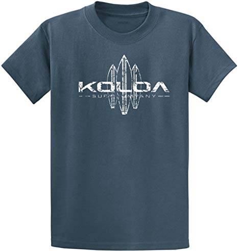 Koloa Vintage Surfboard Logo T-Shirts in Regular, Big and Tall Sizes