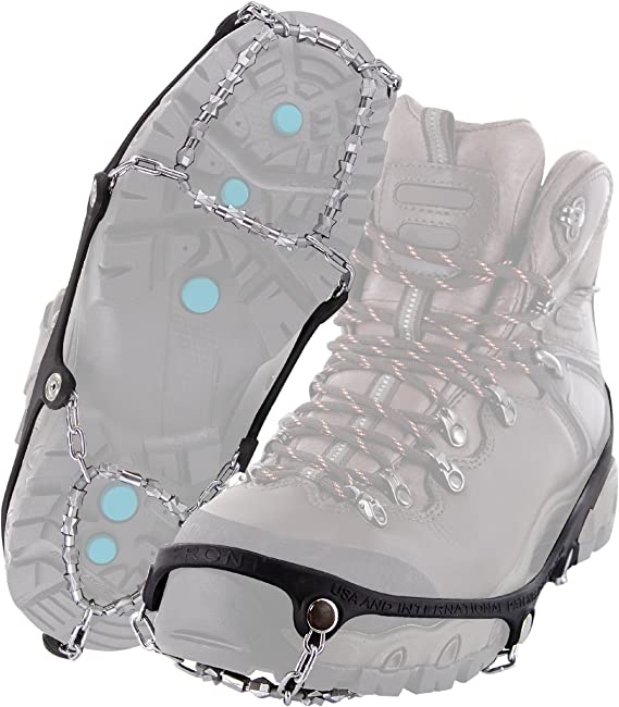 Yaktrax Diamond Grip All-Surface Traction Cleats for Walking on Ice and Snow (1 Pair)