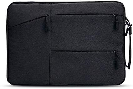 Oxford Carrying Sleeve Breifcase Bag for Google Pixel Slate 12.3 / iPad Pro 12.9 III / Samsung Galaxy Book2 12 / Microsoft Surface Pro 6 12.3 / HP Elite x2 13 (Black)