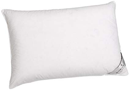 Downright Astra Luxury Down Alternative Pillow – Comforel Fiber – 100% Cotton Cambric – 100% Hypoallergenic, Queen 20" x 30"