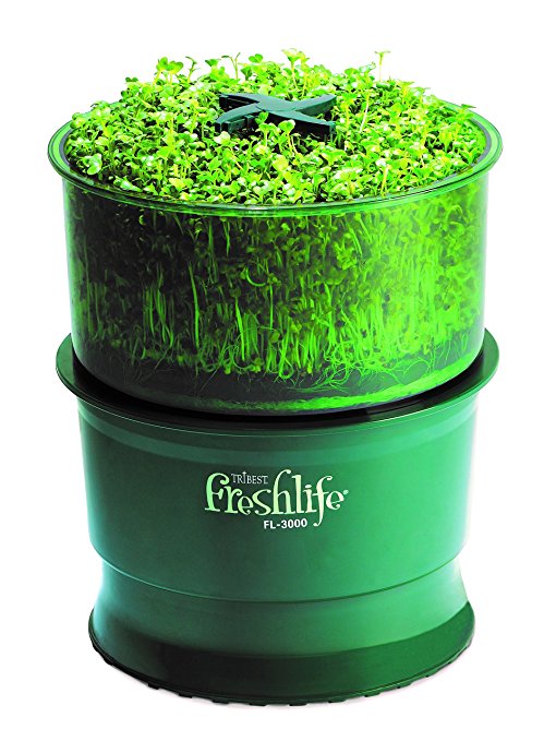 Tribest Freshlife 3000 FL-3000-A Automatic Sprouter, Green