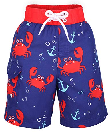 Lullaby Toddler Kids Boys Fast Drying Summer Swim Trunks Surf Board Shorts