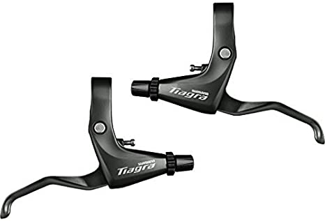 Shimano Brake Lever Tiagra Set Flat Bar Bl-4700 Black With Cables Pair by Shimano