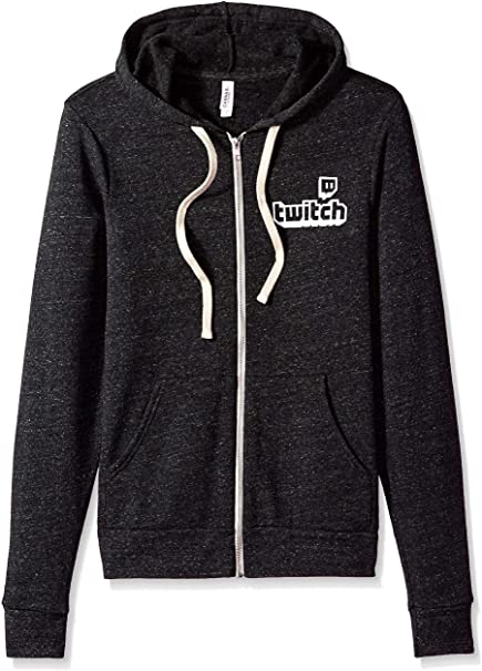 Twitch Logo Unisex Full Zip Hoodie