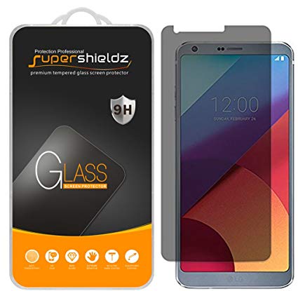 Supershieldz for LG (G6 Plus) / LG G6  Privacy Anti-Spy Tempered Glass Screen Protector, Anti-Scratch, Anti-Fingerprint, Bubble Free, Lifetime Replacement