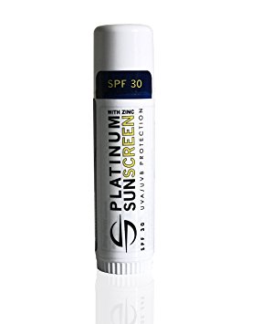 Platinum Sun Non-Nano Zinc Oxide Sunscreen Stick All Natural SPF 30  0.56oz. (17g)