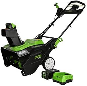 Greenworks PRO 22" 80V Cordless Snow Thrower, 4.0Ah Battery and Charger Included 2608402CO