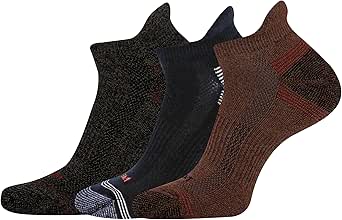 Merrell Men's and Women's Recycled Everyday Socks-3 Pair Pack-Repreve Mesh