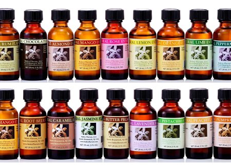 Bakto Flavors - Natural Flavors & Extracts - PICK YOUR OWN FLAVORS - Box of 6 - PLEASE SCROLL DOWN TO "Product Description" PICK THE FLAVORS AND CONTACT SELLER