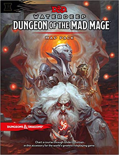 D&D Waterdeep Dungeon of the Mad Mage Map Pack