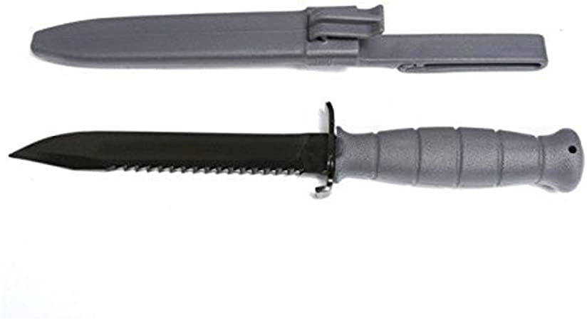Glock Field Knife Fixed Blade 6.5 Inch Grey Clip Point