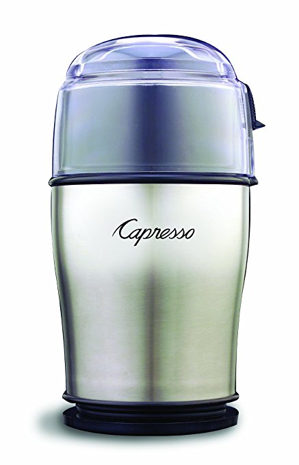 Capresso 503.05 Stainless Steel Cool Grind Coffee Grinder, Stainless Steel