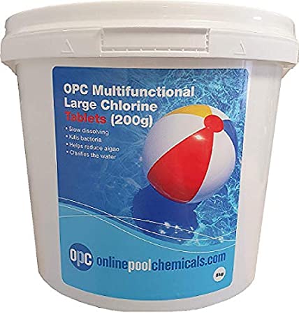 OPC Multifunctional Large Chlorine Tablets (200g) 5Kg