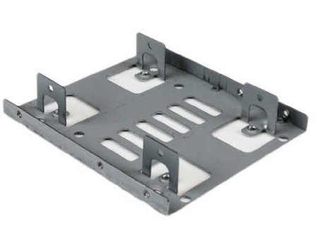 StarTech.com Dual 2.5" to 3.5" Hard Drive Bay Mounting Bracket - 2.5" to 3.5" HDD / SSD Mounting Bracket w/ SATA Power and Data cabling
