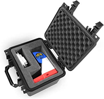 CASEMATIX Rugged Carry Case Fits SNK NEOGEO Mini Console Arcade and Accessories - Works for NEO GEO International, Mini Pad Controller, Charge Cable and More - Includes CASE ONLY