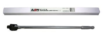 ABN 24 Inch 12 Inch Drive Chrome Vanadium Steel Breaker Bar Flexi-Bar