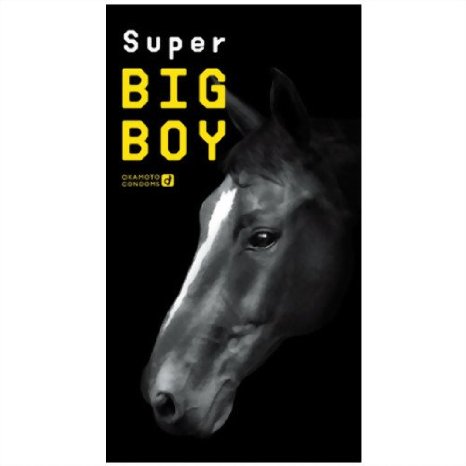 Okamoto BIG BOY | Condoms | Super Big Boy 12pc (dia:37mm, Extra Gel)