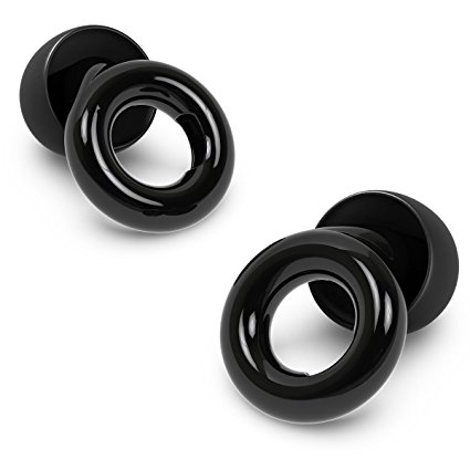 Loop Earplugs for Concerts, Music and Musicians - Black Gloss