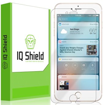 iPhone 7 Plus Screen Protector, IQ Shield LiQuidSkin Full Coverage Screen Protector for iPhone 7 Plus HD Clear Anti-Bubble Film - with