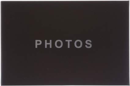kieragrace KG Jocelyn Photo Album– Black, Holds 100 4x6” Photos, Horizontal
