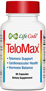 TeloMax - Telomere Length Support Supplement Promotes Longer Lifespan and Healthspan