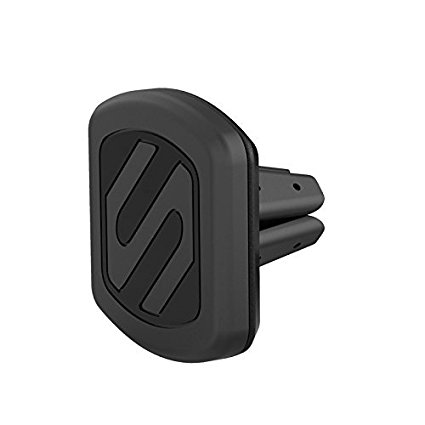 Scosche magicMount vent2 Black holder - holders (GPS, Mobile phone/smartphone, MP3 player, Tablet/UMPC, Car, Black, iPhone 6 Plus iPhone 6 iPhone 5S iPhone 5C iPhone 5 iPhone 4S iPhone 4)