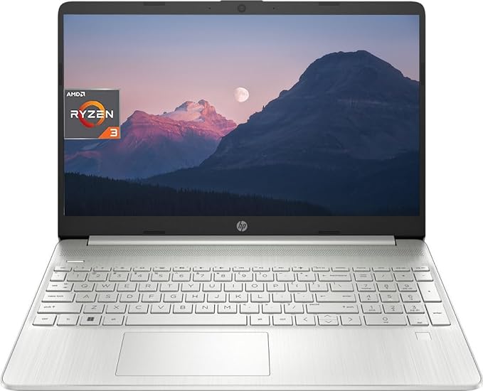 HP 2023 Newest Laptop, 15.6 Inch Display, AMD Ryzen 3 5300U(4-core) Processor, 16GB RAM, 1TB SSD, AMD Radeon Graphics, Numeric Keypad, USB Type A&C, WiFi, Bluetooth, Windows 11 Home