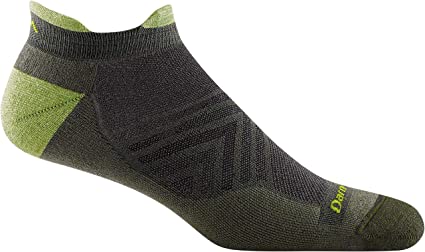 Darn Tough (Style 1039) Men's No Show Tab Ultra-Lightweight with Cushion Run Sock