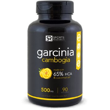 Pure Garcinia Cambogia Extract with 65% HCA; Made In USA; Money Back Guarantee. (90 Liquid Softgels)