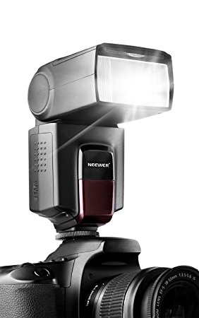 Neewer TT520 Flash Speedlite for Canon Nikon Sony Panasonic Olympus Fujifilm Pentax Sigma Minolta Leica and Other SLR Digital SLR Film SLR Cameras and Digital Cameras with single-contact Hot Shoe