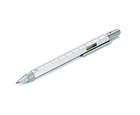 Troika Construction Ballpoint Pen, Silver (PIP20SI)