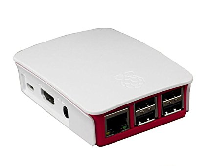 Official UK Original case for Raspberry pi 3 Model B ( White and Red )