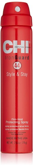 CHI 44 Iron Guard Style & Stay Firm Hold Protecting Spray, 2.6 oz.