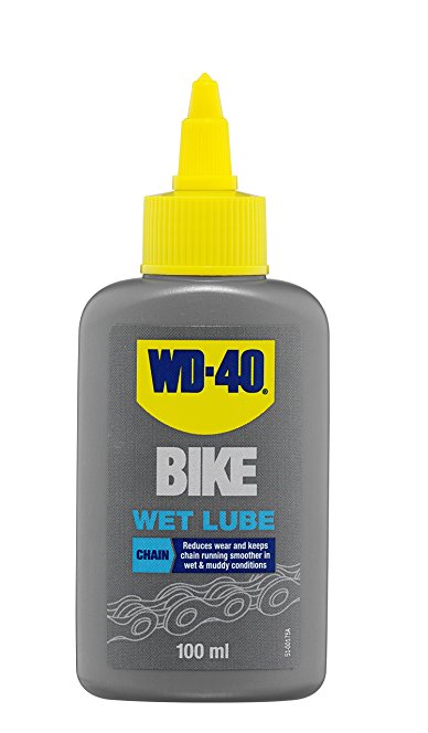 WD-40 BIKE 44687 100 ml Wet Chain Lubricant - Grey