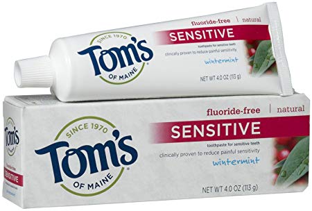 Tom's Of Maine, Toothpaste Sensitive Wintermint, 4 Ounce