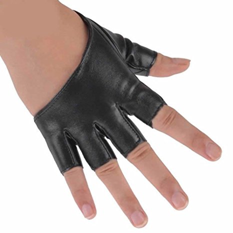 Froomer Women Half Finger Gloves Fingerless Mittens