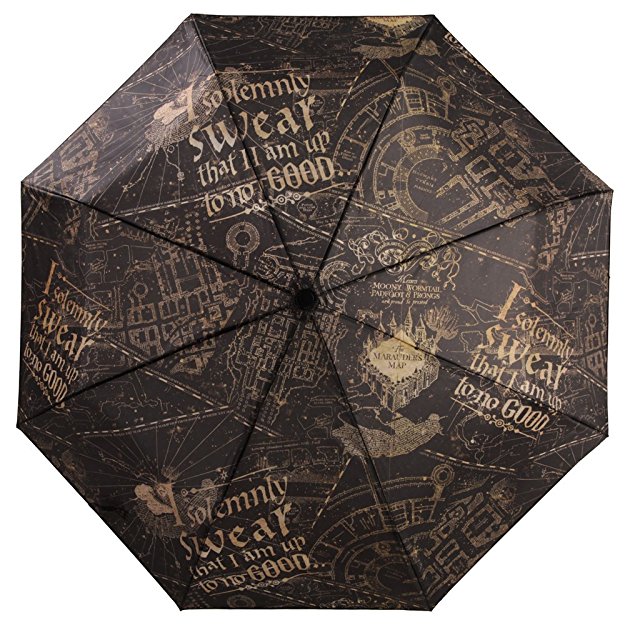 BioWorld Harry Potter I Solemnly Swear Compact Umbrella