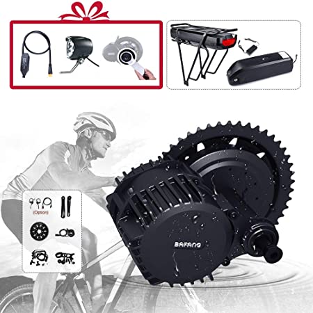 BAFANG BBS02B 48V 500W 750W BBSHD 1000W Motor Electric Bicycle Conversion Kit with LCD Display and Battery (Optional) Ebike DIY Part and Assessories