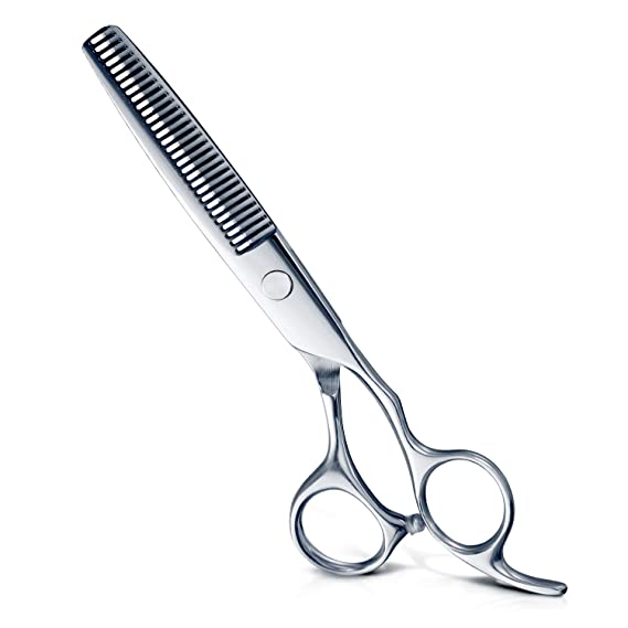 Hair Cutting Scissors Professional Thinning Shears Barber Hairdressing Texturizing Salon Razor Edge Scissor Stainless Steel 6.7 inch