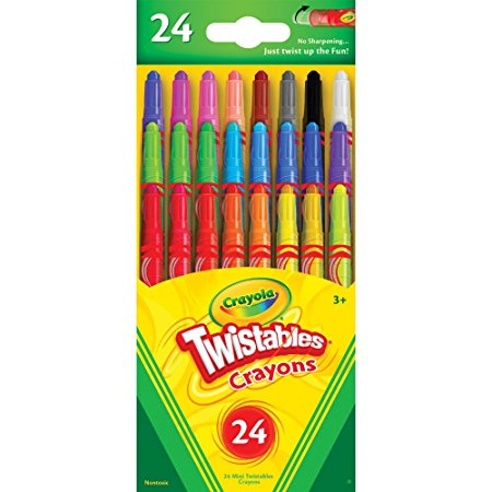 Crayola Mini Twistables Crayons, Pack of 1 ( 24 Count )