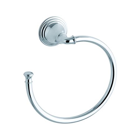 KOHLER K-10557-CP Devonshire Towel Ring, Polished Chrome