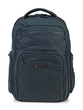 ECBC Hercules — Travel Backpack for a 16" Laptop Computer: TSA Friendly Quick-Open Laptop Section, Green (K7102-40)