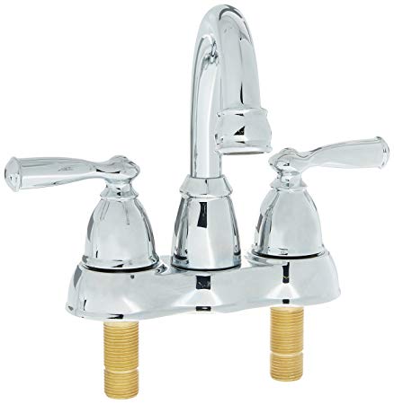 Moen WS84913 Two-Handle High Arc Bathroom Faucet, Chrome