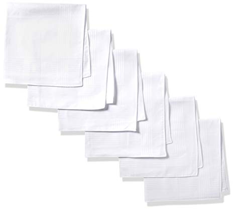 Dockers Men's 6 Piece Hankie Fashion Pack