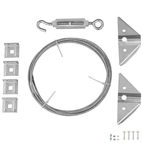 Stanley Hardware Anti-Sag Gate Kit, Zinc Plated #760829